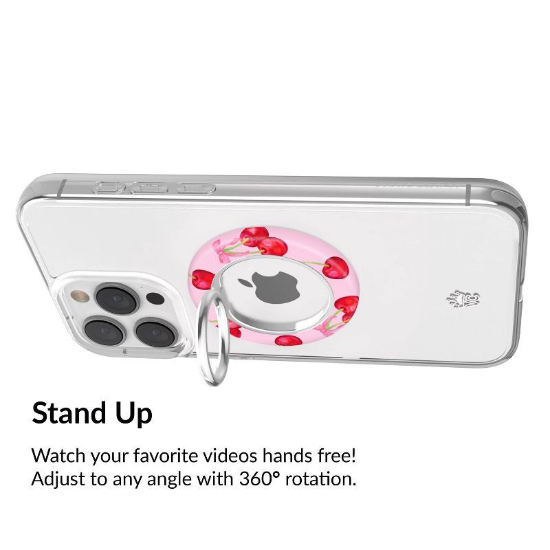 slide 3 of 6, VELVET CAVIAR Grip Ring - Sweet Cherry, 1 ct