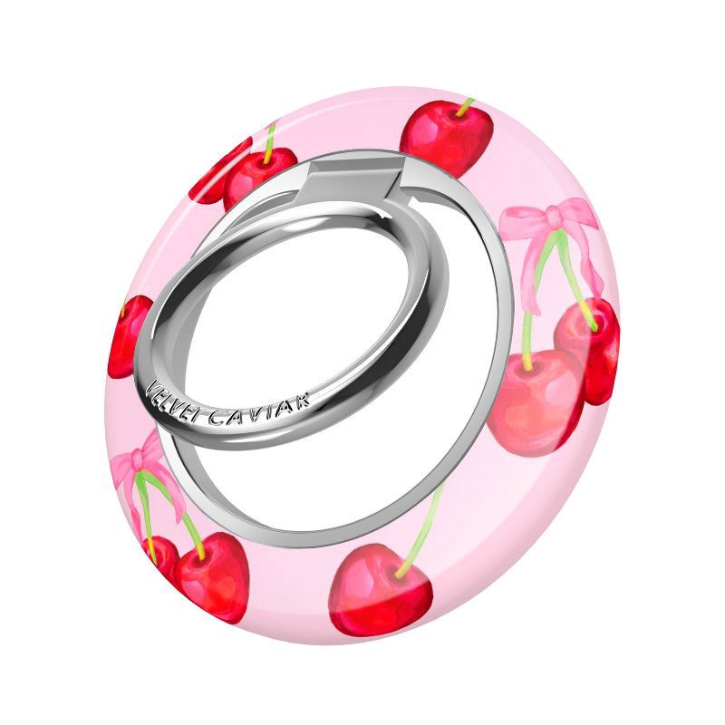 slide 1 of 6, VELVET CAVIAR Grip Ring - Sweet Cherry, 1 ct