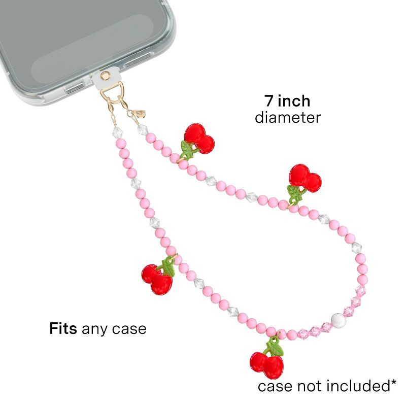 slide 2 of 4, VELVET CAVIAR Phone Charm - Sweet Cherry, 1 ct