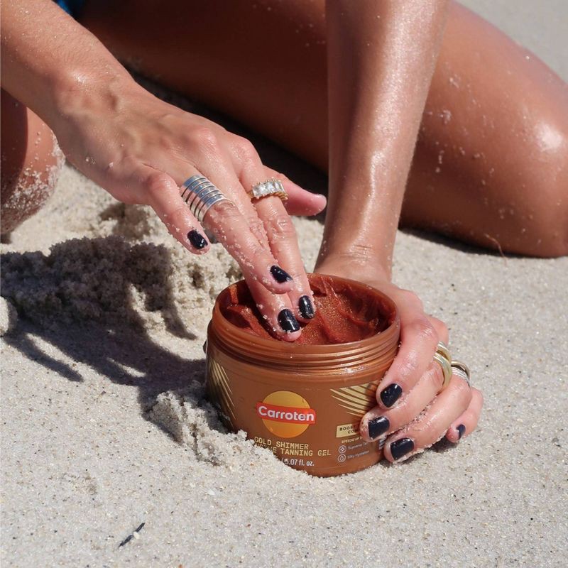 slide 2 of 9, Carroten Gold Shimmer Intensive Gel - 5.07 fl oz, 5.07 fl oz