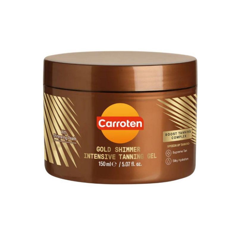 slide 1 of 9, Carroten Gold Shimmer Intensive Gel - 5.07 fl oz, 5.07 fl oz
