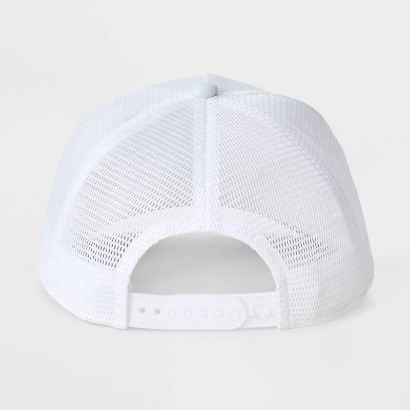 slide 3 of 4, Trucker Hat - All In Motion™ White, 1 ct