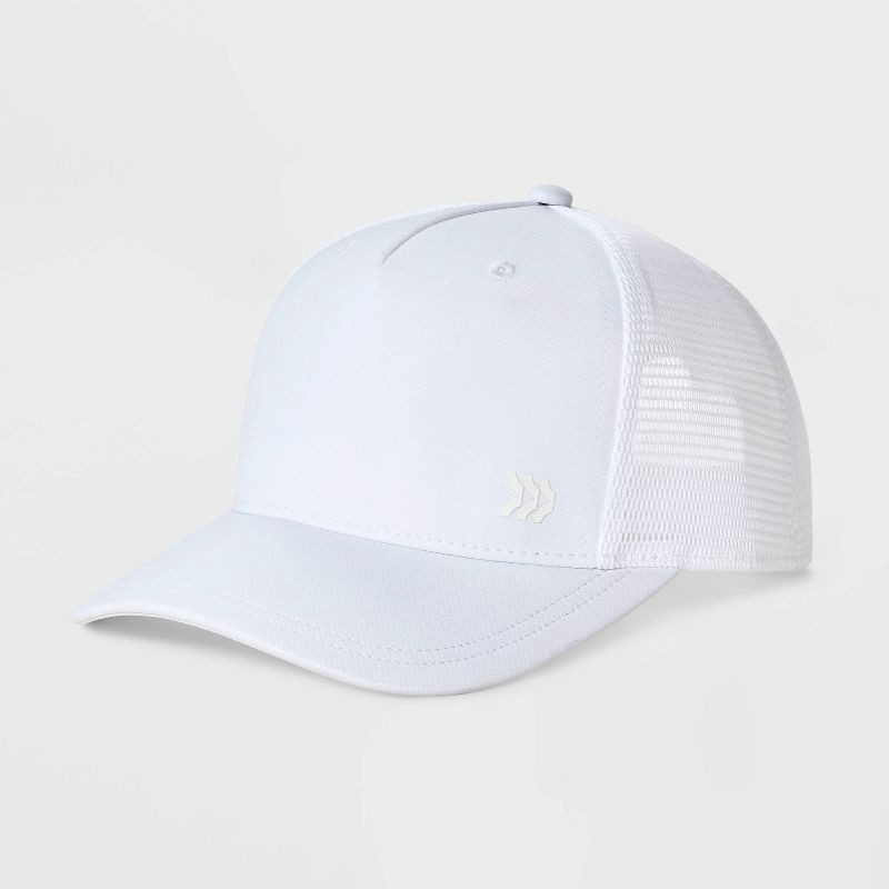 slide 1 of 4, Trucker Hat - All In Motion™ White, 1 ct
