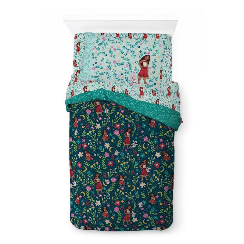 slide 4 of 4, Twin Moana Comforter, 1 ct