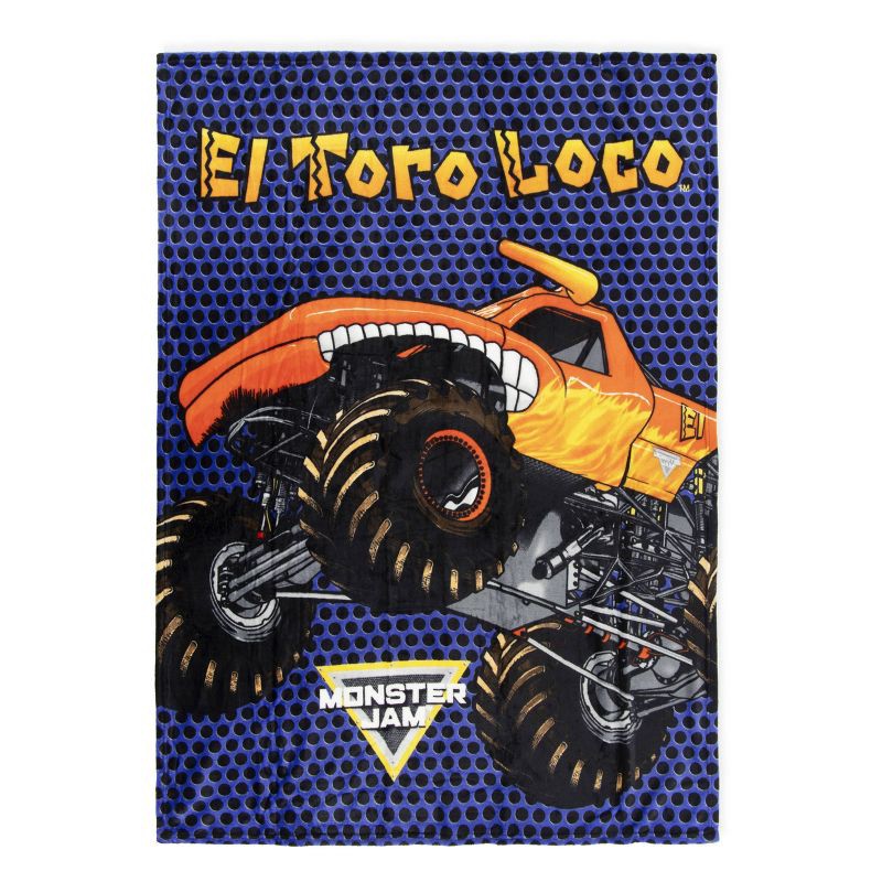 slide 1 of 3, Monster Jam Throw Blanket, 1 ct