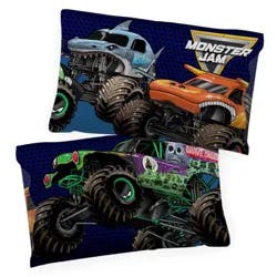 Monster Jam Standard Pillowcase