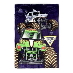 Monster Jam Twin Bed Blanket