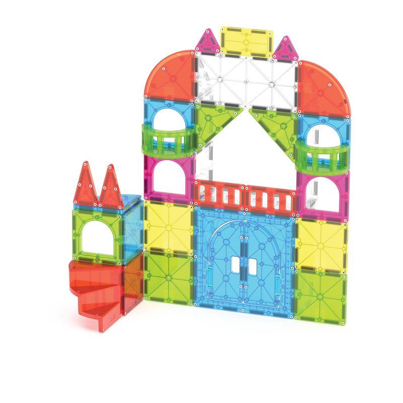 slide 6 of 9, MAGNA-TILES City Center Magnetic Building Set, 1 ct