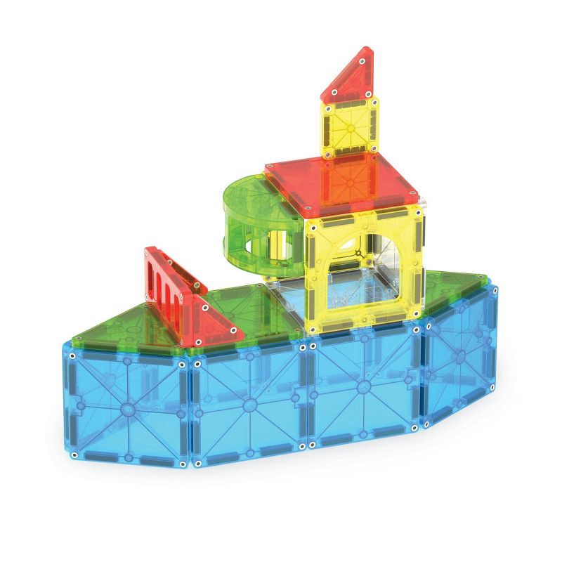 slide 8 of 9, MAGNA-TILES City Center Magnetic Building Set, 1 ct