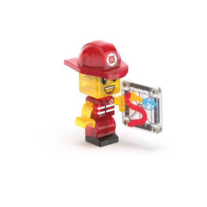 slide 8 of 9, MAGNA-TILES Fire Station Magnetic Building Set, 1 ct