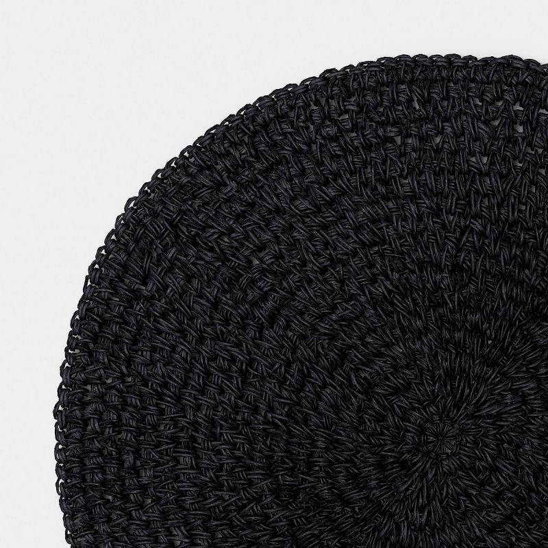 slide 4 of 4, 2pk Paper Chargers Black - Threshold™, 2 ct