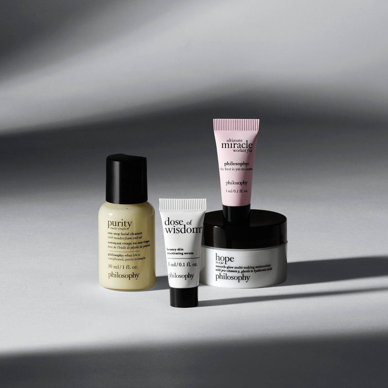 slide 2 of 9, philosophy Women's Skincare Icons Minis Skin Set - 3ct - Ulta Beauty, 3 ct
