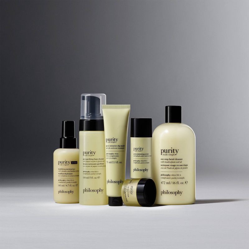 slide 10 of 10, philosophy Women's Purity Made Simple One-Step Facial Cleanser - 3 fl oz - Ulta Beauty, 3 fl oz