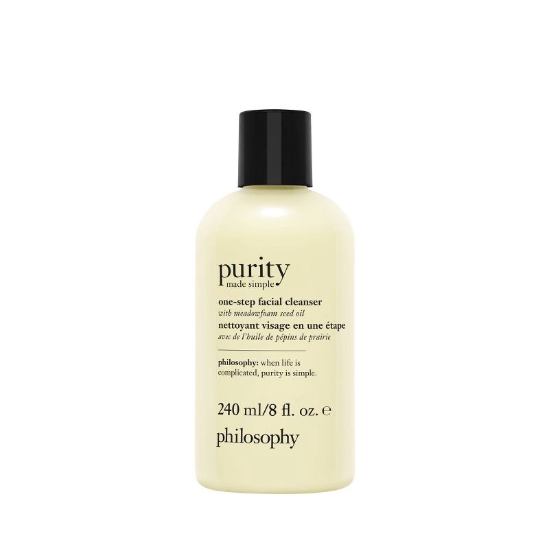 slide 1 of 10, philosophy Women's Purity Made Simple One-Step Facial Cleanser - 8 fl oz - Ulta Beauty, 8 fl oz