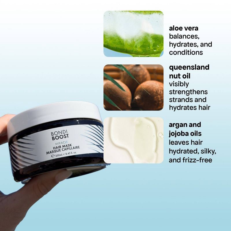 slide 6 of 9, Bondi Boost Women's HG Miracle Hair Mask - 250ml - Ulta Beauty, 250 ml