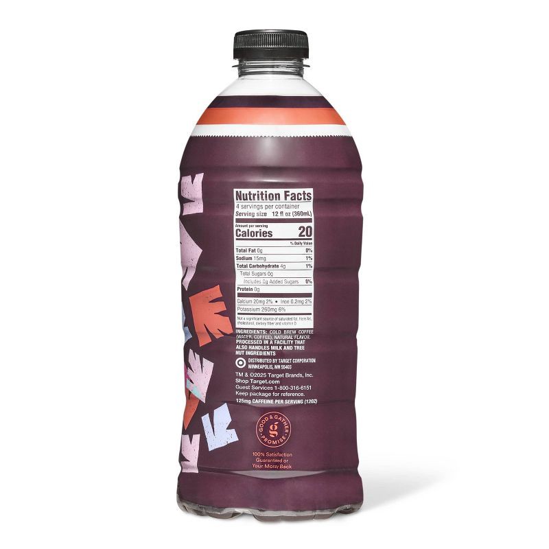 slide 2 of 5, Cold Brew Coffee Pumpkin Spice - 48 fl oz - Good & Gather™, 48 fl oz