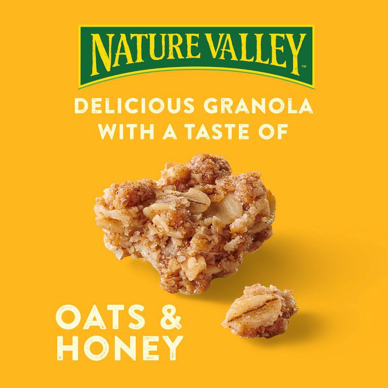 slide 2 of 8, Nature Valley Granola Crunchy Oats and Honey Family Size Breakfast Cereal - 24oz, 24 oz