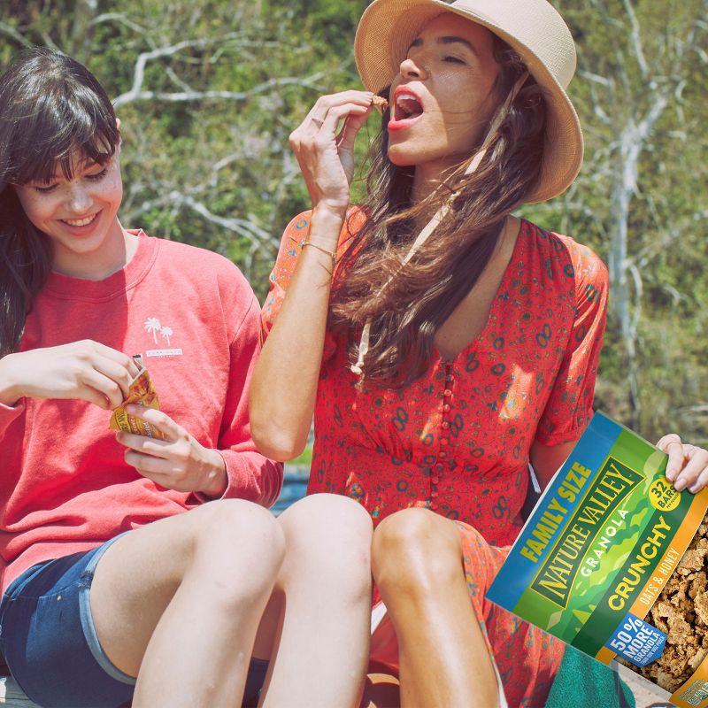 slide 7 of 8, Nature Valley Granola Crunchy Oats and Honey Family Size Breakfast Cereal - 24oz, 24 oz