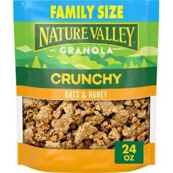 Nature Valley Granola Crunchy Oats and Honey Family Size Breakfast Cereal - 24oz
