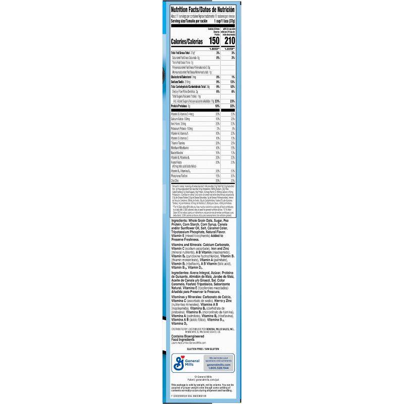 slide 6 of 8, Cheerios Protein Cookies & Cream Family Size Cereal - 15oz, 15 oz