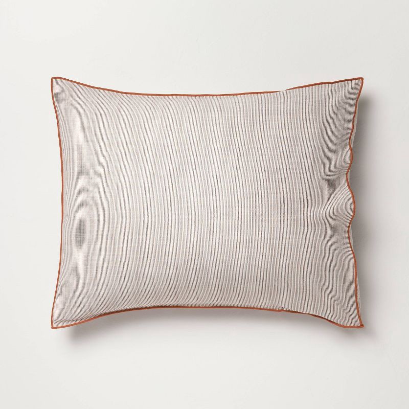 slide 7 of 7, Hearth & Hand with Magnolia 3pc King Reversible Duvet Cover Set Burgundy - Hearth & Hand™ with Magnolia, 3 ct