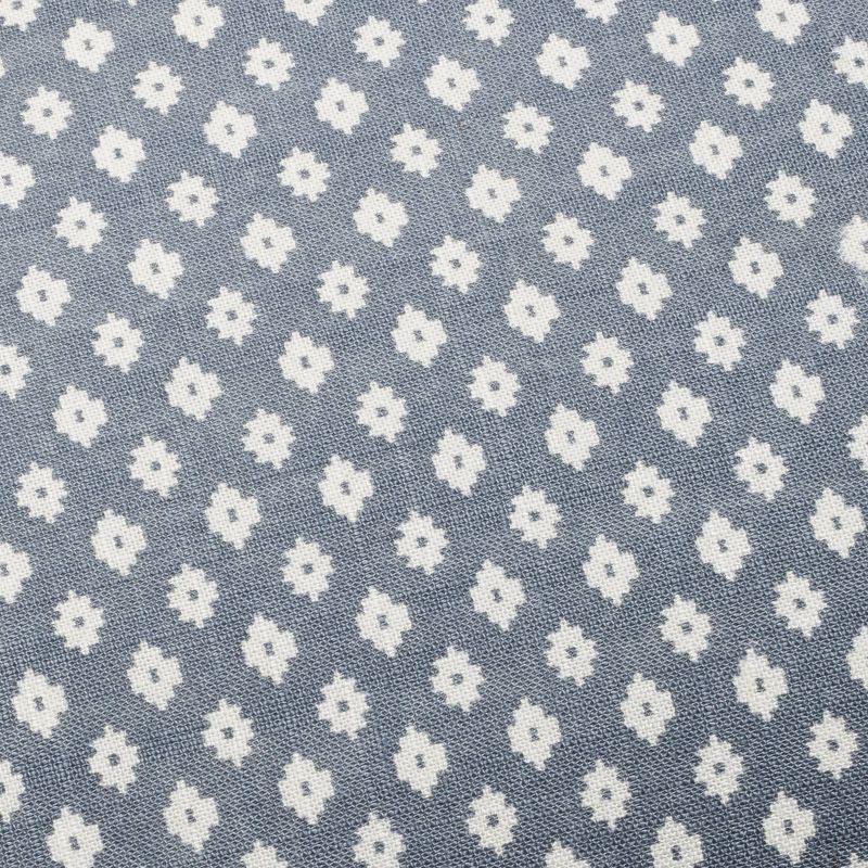 slide 4 of 5, Hearth & Hand with Magnolia 26"x26" Block Pattern Euro Square Throw Pillow Blue - Hearth & Hand™ with Magnolia, 1 ct