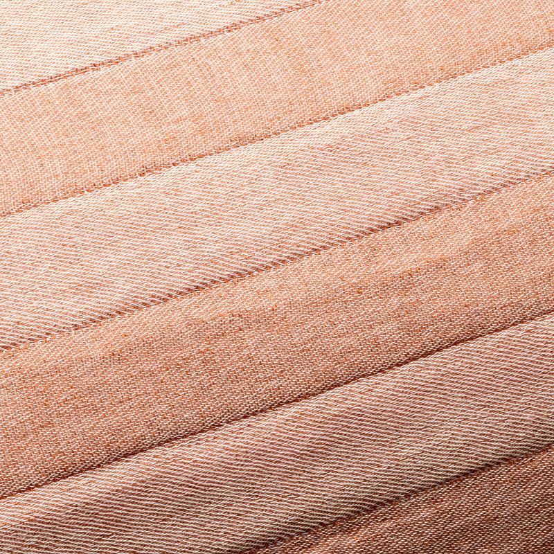 slide 4 of 5, Hearth & Hand with Magnolia 14"x36" Tonal Stripe Oblong Throw Pillow Rust - Hearth & Hand™ with Magnolia, 1 ct