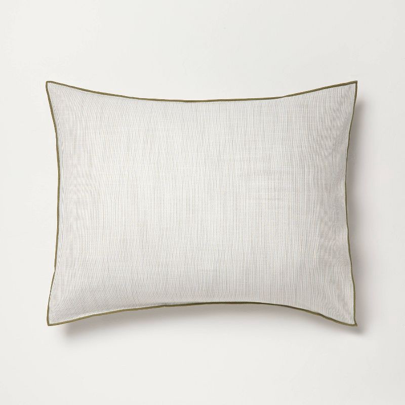 slide 6 of 6, Hearth & Hand with Magnolia 3pc King Reversible Comforter Set Green - Hearth & Hand™ with Magnolia, 3 ct