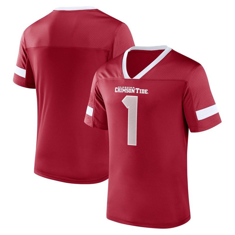 slide 3 of 3, NCAA Alabama Crimson Tide Men's Jersey - S, 1 ct