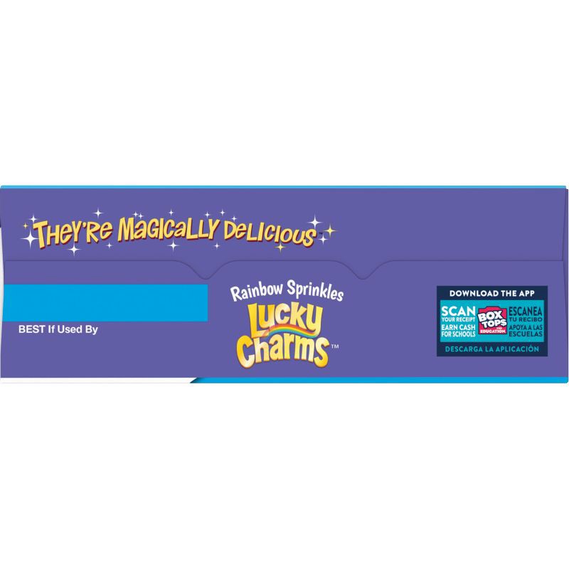 slide 7 of 7, Lucky Charms Rainbow Sprinkle Family Size Breakfast Cereal - 18.4oz, 18.4 oz