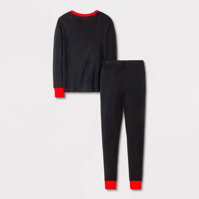 slide 2 of 4, Boys' 4pc Spider-Man Long Sleeve Pajama Set - Red 8, 4 ct