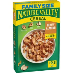 Nature Valley Honey Almond Family Size Breakfast Cereal - 19.8oz