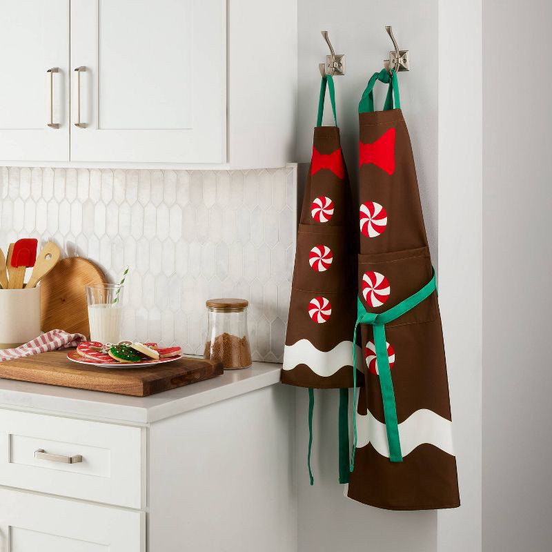 slide 2 of 4, Kids' Gingerbread Apron - Pillowfort™, 1 ct