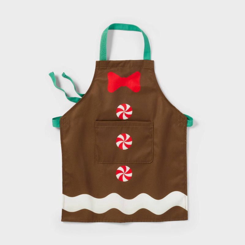 slide 1 of 4, Kids' Gingerbread Apron - Pillowfort™, 1 ct