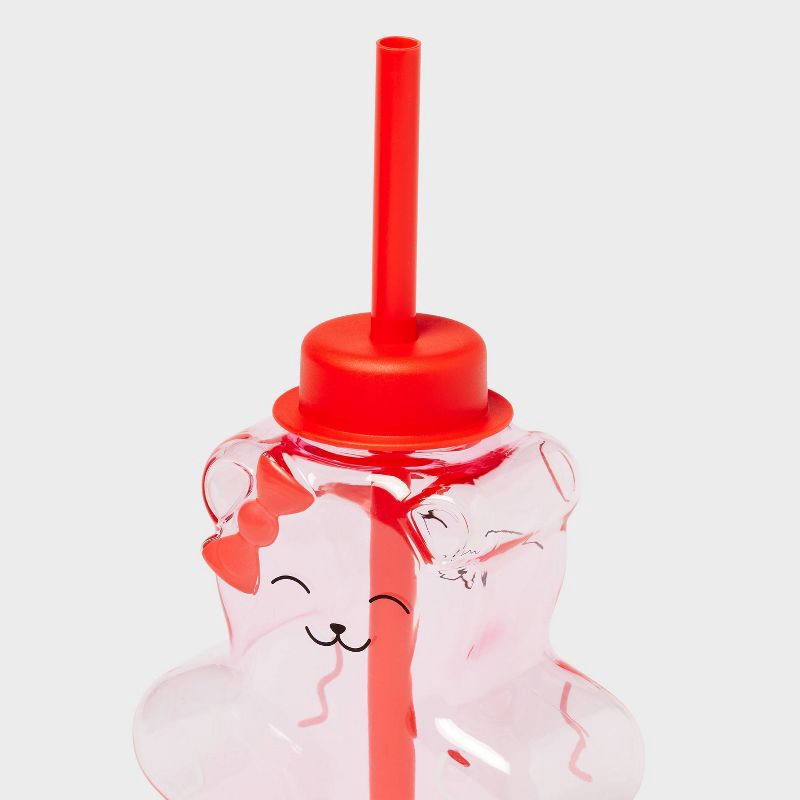 slide 3 of 3, Kids' 13oz Figural Gingerbread Tumbler Pink - Pillowfort™, 13 oz