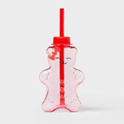 Kids&#x27; 13oz Figural Gingerbread Tumbler Pink - Pillowfort™