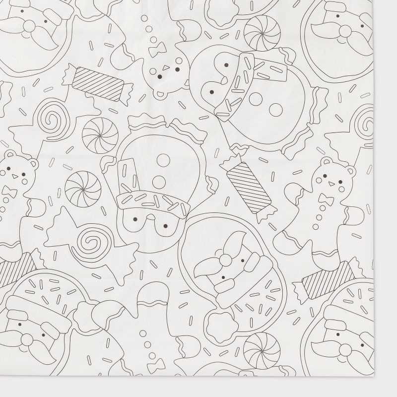 slide 3 of 3, Kids' Cookie Treat Tablecloth White- Pillowfort™, 1 ct