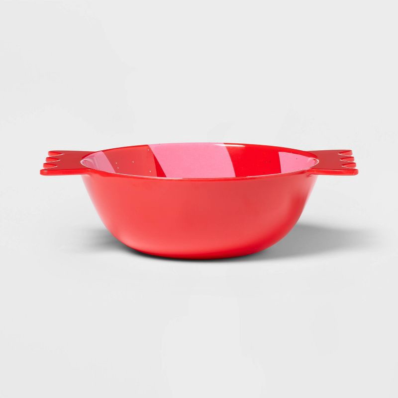 slide 3 of 3, Kids' 20oz Peppermint Swirl Snack Bowl Pink/Red - Pillowfort™, 20 oz