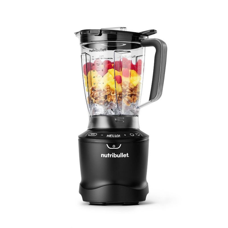 slide 1 of 12, NutriBullet SmartSense Full-Size Blender 1400W - Black, 1 ct