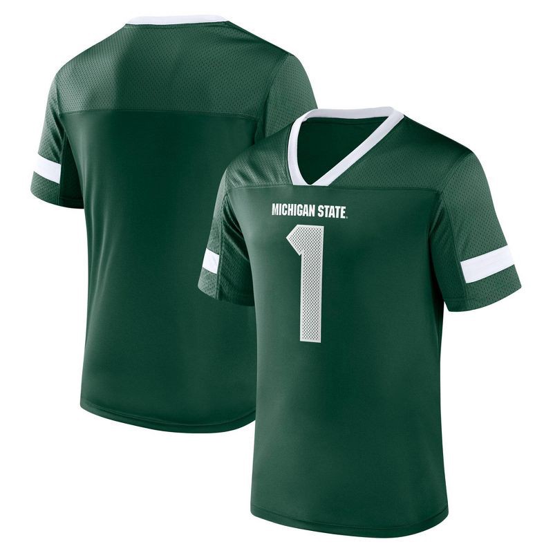slide 3 of 3, NCAA Michigan State Spartans Men's Jersey - XL, 1 ct