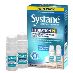 Systane Hydration Multi-Dose Preservative Free Dry Eye Drops - 0.34oz/2pk
