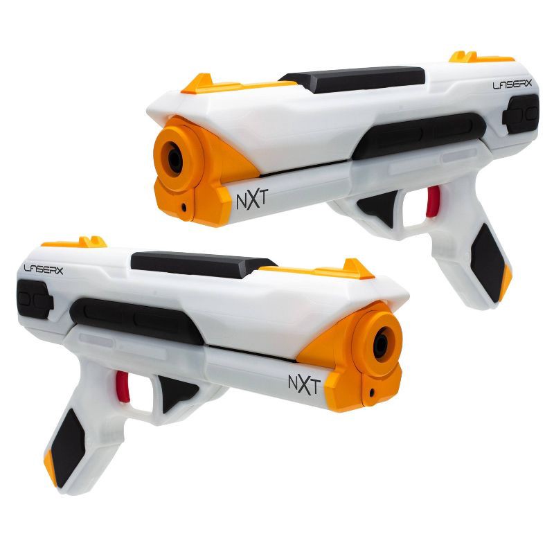 slide 4 of 7, Laser X NXT Max Blasters 2 Player Pack 300 Range, 1 ct