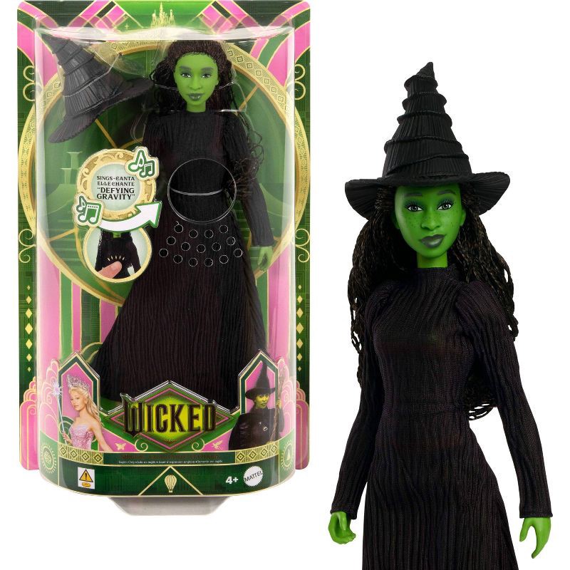 slide 1 of 6, Universal Pictures' Wicked Singing Elphaba 11" Fashion Doll Posable with Removable Movie Fashions and Accessories, 1 ct