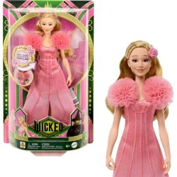 Universal Pictures' Wicked Singing Glinda 11" Fashion Doll Posable with Removable Movie Fashions and Accessories
