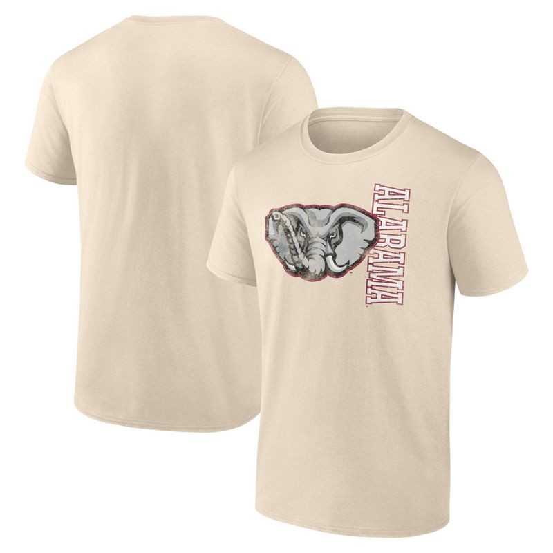 slide 3 of 3, NCAA Alabama Crimson Tide Men's Angora Bi-Blend T-Shirt - S, 1 ct