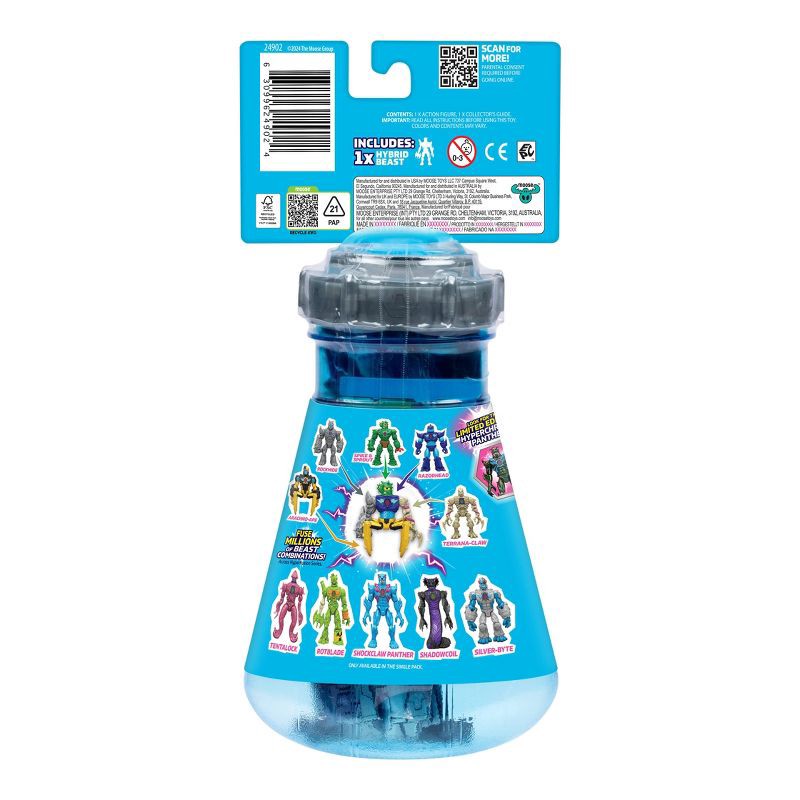 slide 4 of 9, MrBeast Lab Hybrids CDU Action Figure: 10 Points Articulation, Science Fiction Theme, Plastic Material, 1 ct