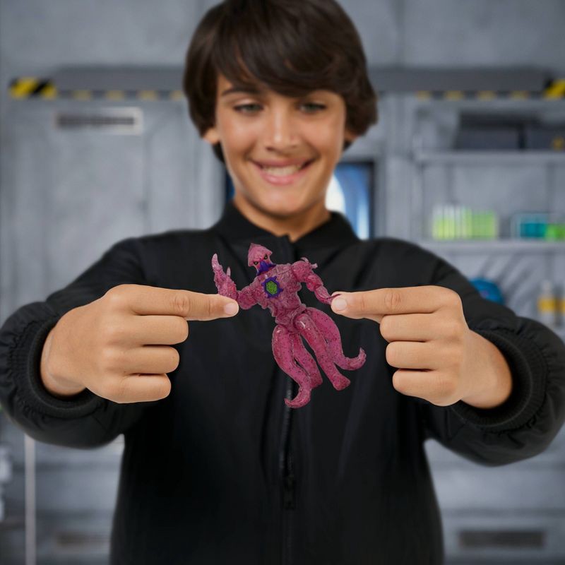 slide 7 of 9, MrBeast Lab Hybrids CDU Action Figure: 10 Points Articulation, Science Fiction Theme, Plastic Material, 1 ct