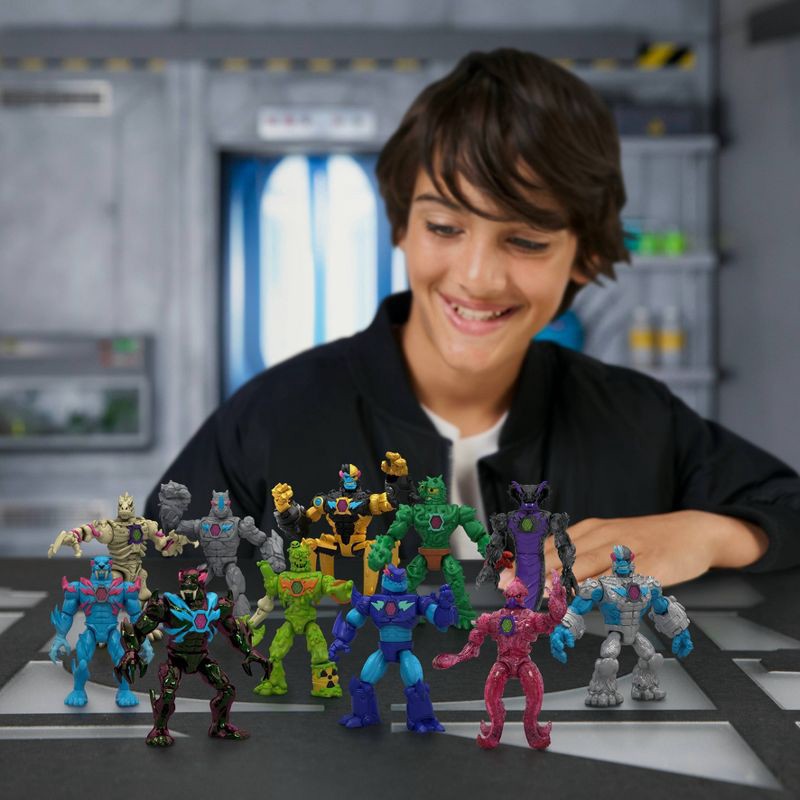 slide 8 of 9, MrBeast Lab Hybrids CDU Action Figure: 10 Points Articulation, Science Fiction Theme, Plastic Material, 1 ct