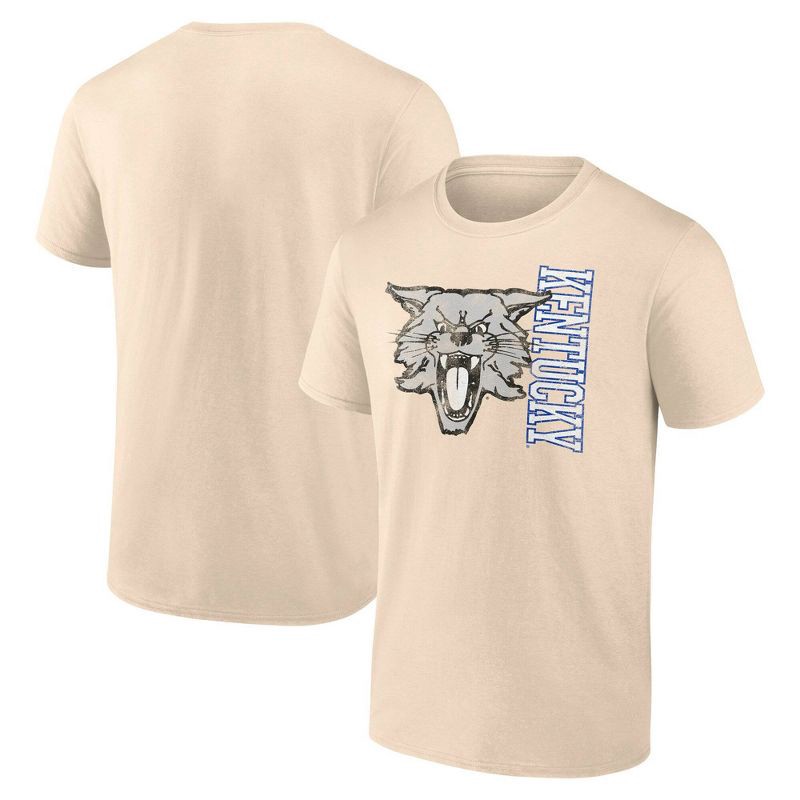 slide 3 of 3, NCAA Kentucky Wildcats Men's Angora Bi-Blend T-Shirt - M, 1 ct