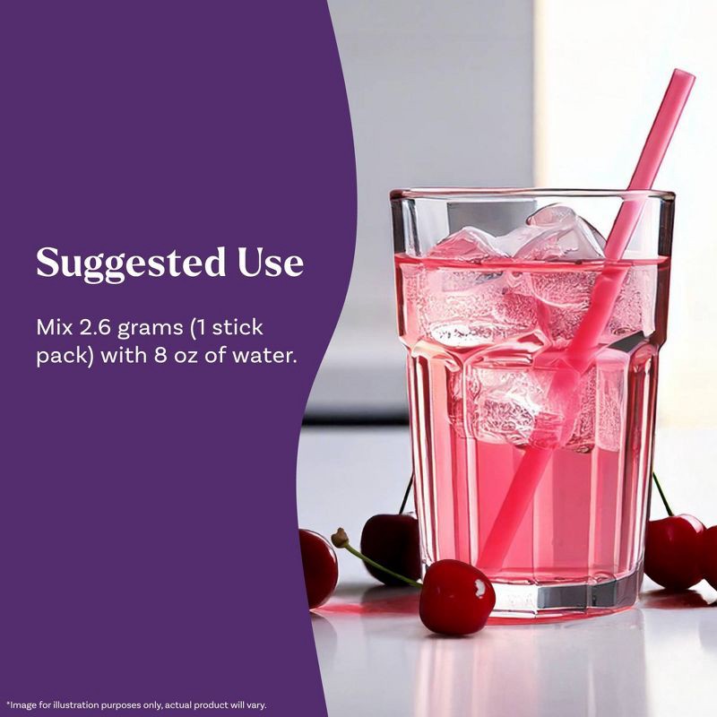 slide 5 of 8, Natrol Sleep & Restore Calming Drink Mix for Restorative Sleep with Magnesium, GABA - Cherry - 10ct, 10 ct